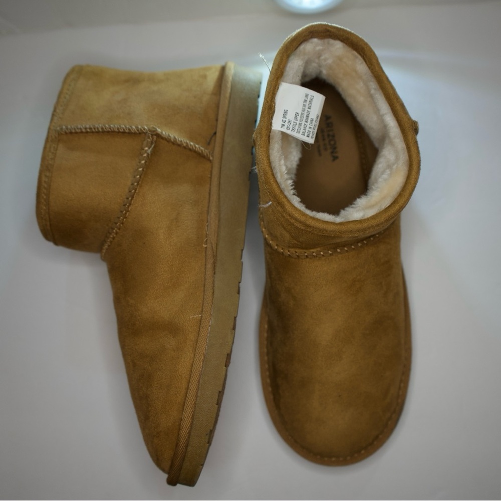 Arizona Brand Winter Warm Ugg Knock Offs Tan Boots Size 11 Women